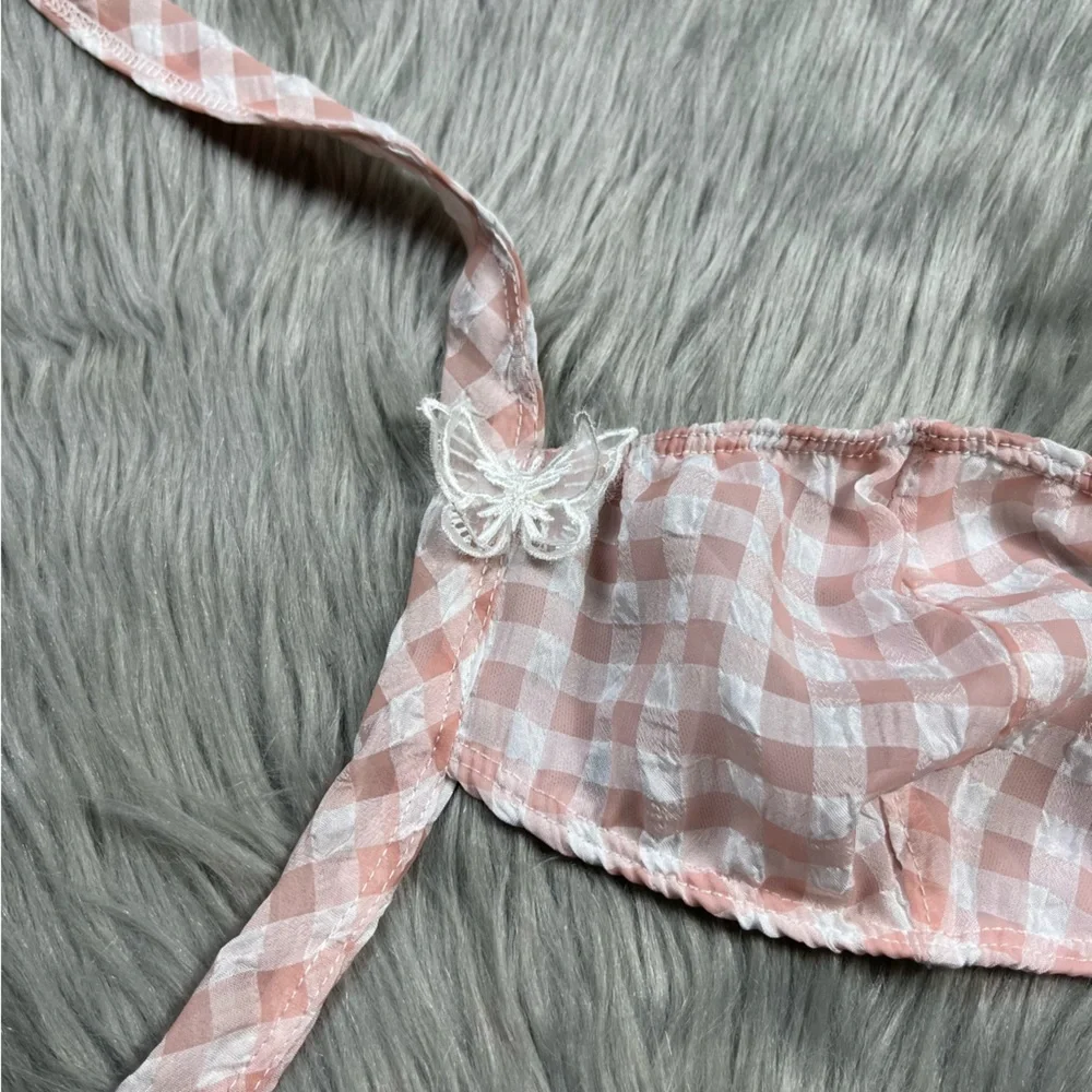 Sugar thrillz dollskill slice of heaven gingham face mask